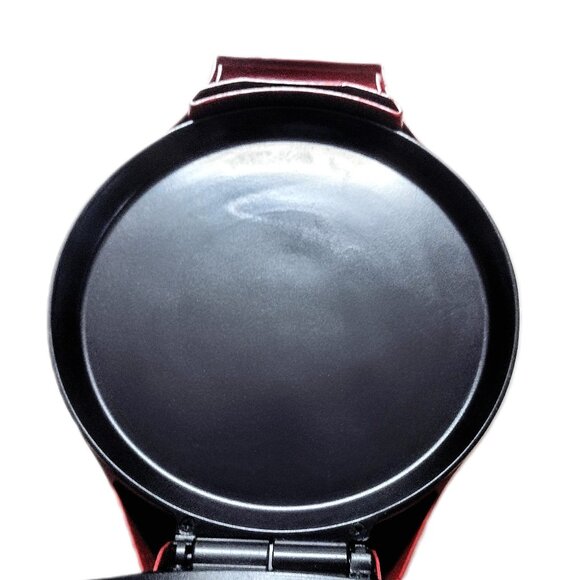 Cookie / Pancake Maker ~ Red-Non-Stick Electric Baker by SENSIO ~ Unused w/o Box - Picture 5 of 12